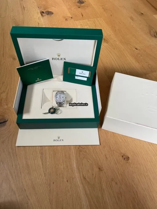 Aaa Replica Rolex Day-date 40 228239 Caliber 3255 Automatic Movement 40mm White Gold Case Mens/unisex Watch - Image 2