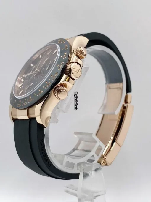 Fantastic Fake Rolex Daytona 116515ln-0041 Caliber 4130 Automatic Movement 40mm Rose Gold Case Mens/unisex Watch - Image 3