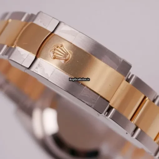 High-end Replica Rolex Datejust 126233 Automatic Movement 36mm Gold/steel Case Womens Watch - Image 6