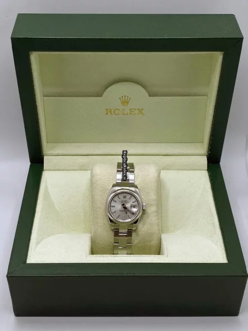 Defect Replica Rolex Lady-datejust 179160 Caliber 2235 Automatic Movement 26x33mm Steel Case Womens Watch - Image 7