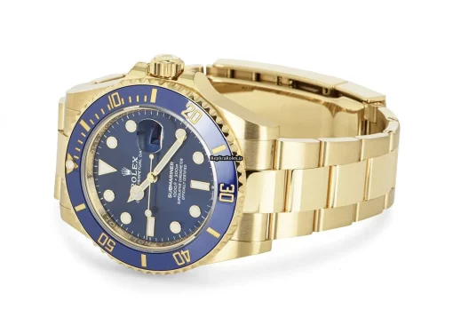 Aaa Replica Rolex Submariner Date 126618lb Caliber 3235 Automatic Movement 41mm Yellow Gold Case Mens/unisex Watch - Image 6