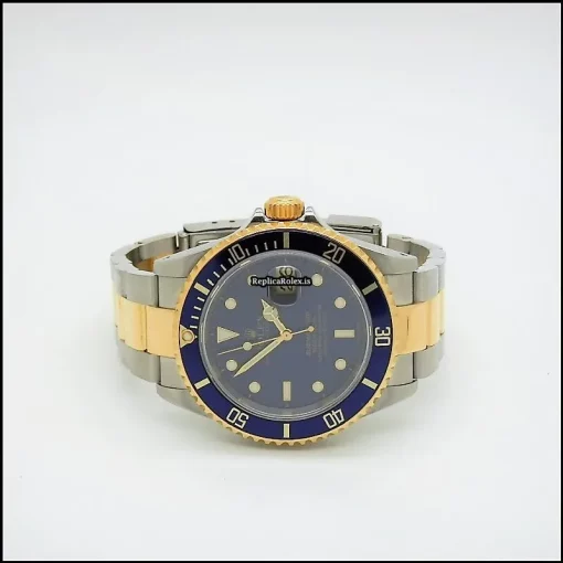 Fantastic Replica Rolex Submariner Date 16613 Caliber 3135 Automatic Movement 40mm Gold/steel Case Mens/unisex Watch - Image 7