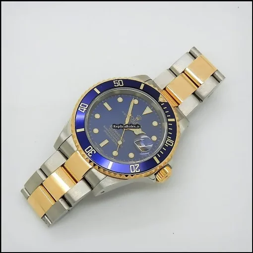 Fantastic Replica Rolex Submariner Date 16613 Caliber 3135 Automatic Movement 40mm Gold/steel Case Mens/unisex Watch - Image 9