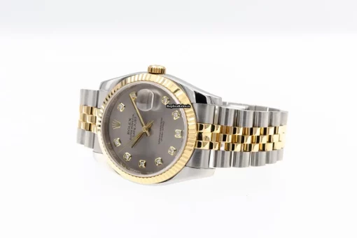 Lovely Copies Rolex Datejust 116233 Caliber 3135 Automatic Movement 36mm Gold/steel Case Mens/unisex Watch - Image 5