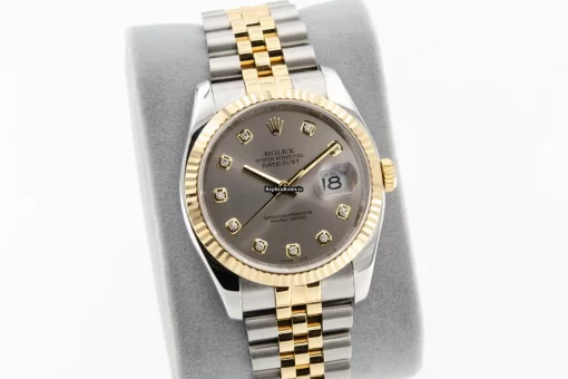 Lovely Copies Rolex Datejust 116233 Caliber 3135 Automatic Movement 36mm Gold/steel Case Mens/unisex Watch - Image 8