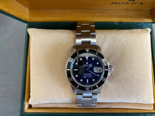 Quality Fake Rolex Submariner Date 16800 Caliber 3035 Automatic Movement 40mm Steel Case Mens/unisex Watch - Image 6