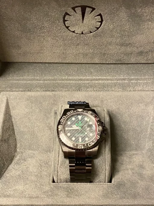 Perfect Fake Rolex Gmt-master II 116710ln Caliber 3186 Automatic Movement 40mm Steel Case Mens/unisex Watch