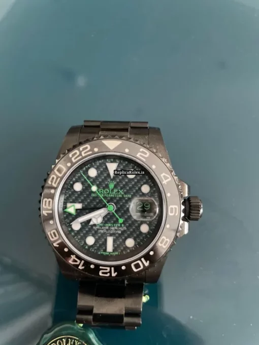 Perfect Fake Rolex Gmt-master II 116710ln Caliber 3186 Automatic Movement 40mm Steel Case Mens/unisex Watch - Image 12