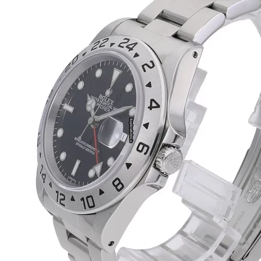 Fabulous Knockoff Rolex Explorer II 16570 Caliber 3185 Automatic Movement 40mm Steel Case Watch - Image 2