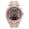 1:1 Knockoff Rolex Day-date 40 228235 Automatic Movement 40mm Rose Gold Case Mens/unisex Watch