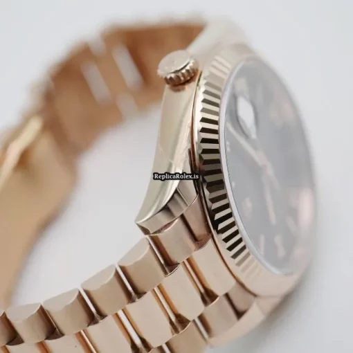 1:1 Knockoff Rolex Day-date 40 228235 Automatic Movement 40mm Rose Gold Case Mens/unisex Watch - Image 11