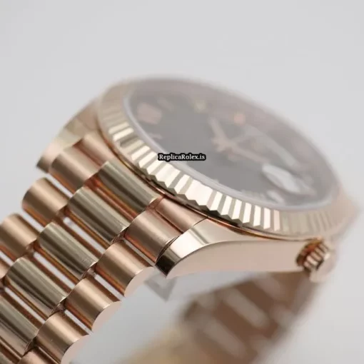 1:1 Knockoff Rolex Day-date 40 228235 Automatic Movement 40mm Rose Gold Case Mens/unisex Watch - Image 8