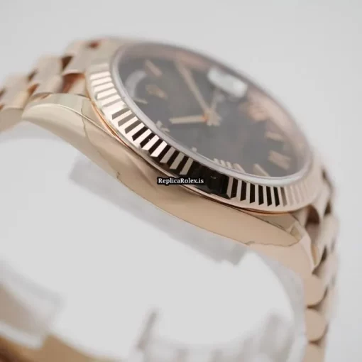 1:1 Knockoff Rolex Day-date 40 228235 Automatic Movement 40mm Rose Gold Case Mens/unisex Watch - Image 9