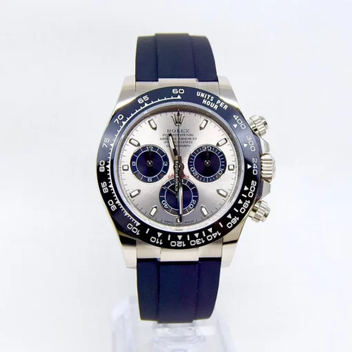 Superb Imitation Rolex Daytona 116519ln Caliber 4130 Automatic Movement 40mm White Gold Case Mens/unisex Watch