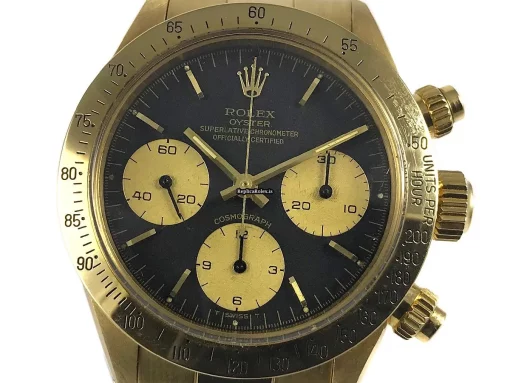 Mind-boggling Fake Rolex Daytona 6265 Caliber 727 Manual Winding Movement 37mm Yellow Gold Case Mens/unisex Watch