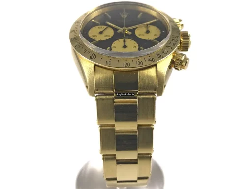 Mind-boggling Fake Rolex Daytona 6265 Caliber 727 Manual Winding Movement 37mm Yellow Gold Case Mens/unisex Watch - Image 10