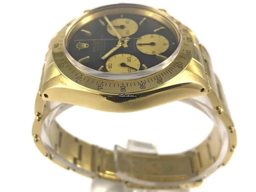 Mind-boggling Fake Rolex Daytona 6265 Caliber 727 Manual Winding Movement 37mm Yellow Gold Case Mens/unisex Watch - Image 13
