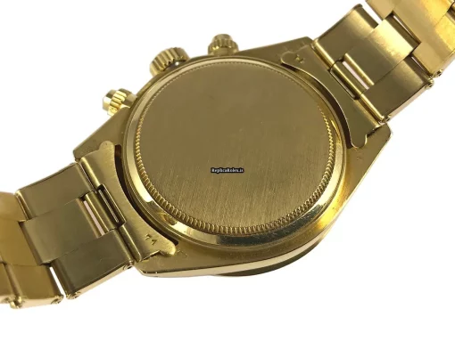 Mind-boggling Fake Rolex Daytona 6265 Caliber 727 Manual Winding Movement 37mm Yellow Gold Case Mens/unisex Watch - Image 4