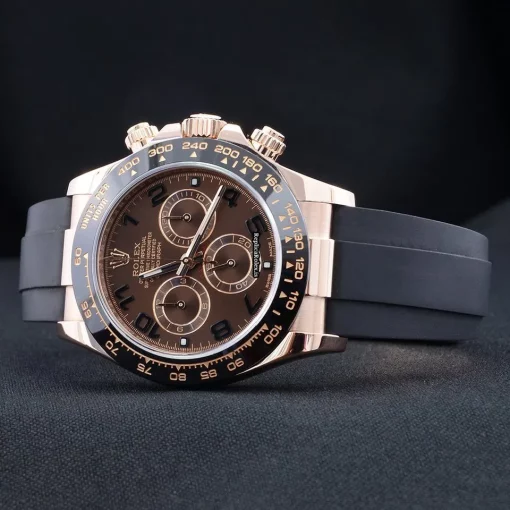 Amazing Replica Rolex Daytona 116515ln Caliber 4130 Automatic Movement 40mm Rose Gold Case Mens/unisex Watch - Image 3