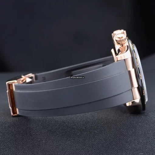 Amazing Replica Rolex Daytona 116515ln Caliber 4130 Automatic Movement 40mm Rose Gold Case Mens/unisex Watch - Image 5
