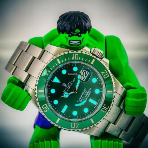 Excellent Fakes Rolex Submariner Date 116610lv Caliber 3135 Automatic Movement 40mm Steel Case Mens/unisex Watch - Image 8