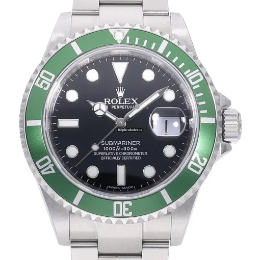 Trustworthy Fake Rolex Submariner Date 16610lv Caliber 3185 Automatic Movement 40mm Steel Case Watch