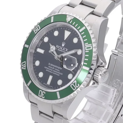 Trustworthy Fake Rolex Submariner Date 16610lv Caliber 3185 Automatic Movement 40mm Steel Case Watch - Image 2