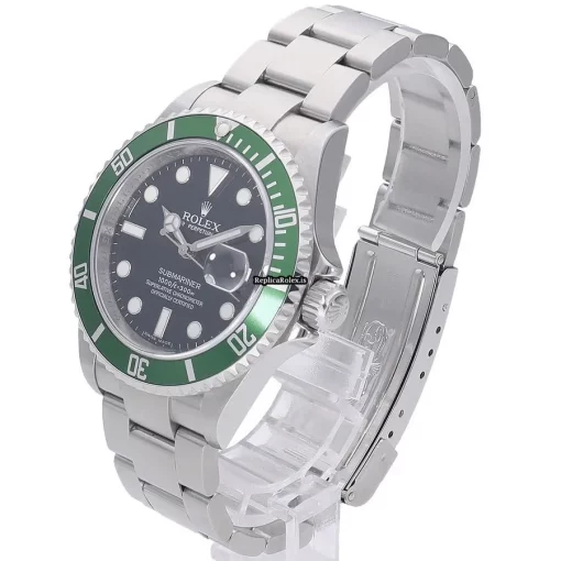 Trustworthy Fake Rolex Submariner Date 16610lv Caliber 3185 Automatic Movement 40mm Steel Case Watch - Image 4