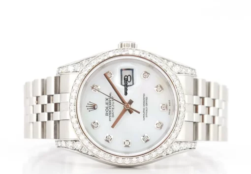 Pleasing Replica Rolex Datejust 116200 Caliber 3135 Automatic Movement 36mm Steel Case Mens/unisex Watch - Image 3