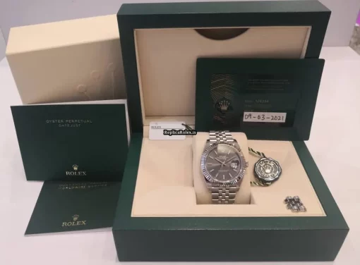 Wonderful Copies Rolex Datejust 126334 Caliber 3235 Automatic Movement 41mm Steel Case Mens/unisex Watch - Image 6