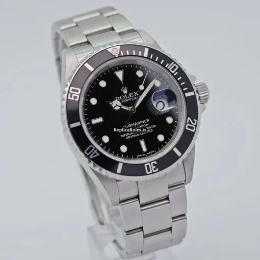 Lovely Replica Rolex Submariner Date 16610 Automatic Movement 40mm Steel Case Mens/unisex Watch - Image 4