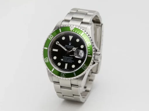 Durable Knockoff Rolex Submariner Date 16610lv Caliber 3135 Automatic Movement 40mm Steel Case Mens/unisex Watch - Image 5