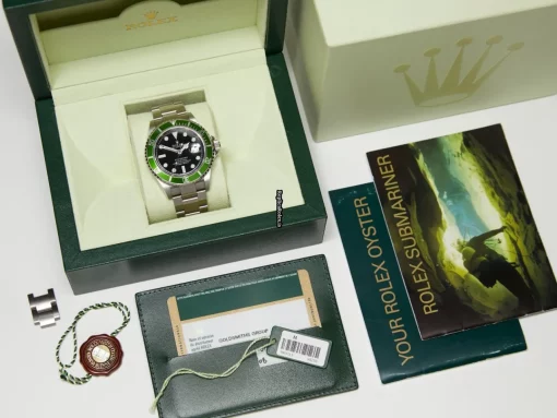 Durable Knockoff Rolex Submariner Date 16610lv Caliber 3135 Automatic Movement 40mm Steel Case Mens/unisex Watch - Image 9