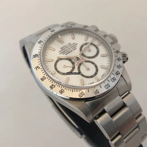 Pleasing Replica Rolex Daytona 16520 Zenith El Primero Caliber 4030 Automatic Movement 40mm Steel Case Mens/unisex Watch - Image 13