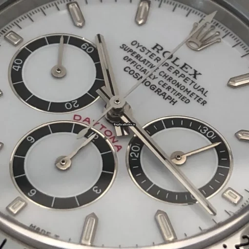 Pleasing Replica Rolex Daytona 16520 Zenith El Primero Caliber 4030 Automatic Movement 40mm Steel Case Mens/unisex Watch - Image 8