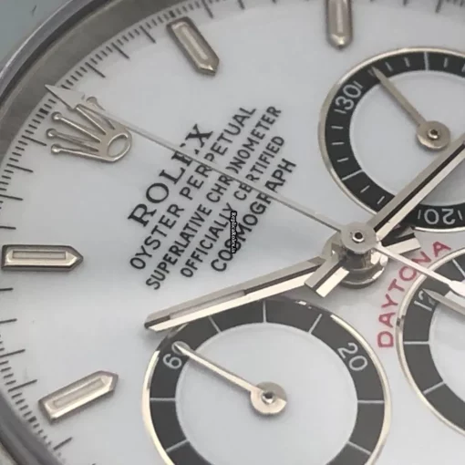 Pleasing Replica Rolex Daytona 16520 Zenith El Primero Caliber 4030 Automatic Movement 40mm Steel Case Mens/unisex Watch - Image 9