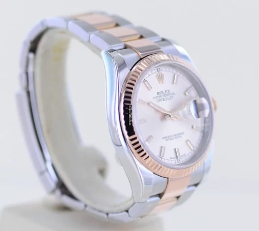 Reliable Replica Rolex Datejust 116201 Caliber 3135 Automatic Movement 36mm Gold/steel Case Mens/unisex Watch - Image 10