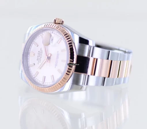 Reliable Replica Rolex Datejust 116201 Caliber 3135 Automatic Movement 36mm Gold/steel Case Mens/unisex Watch - Image 12
