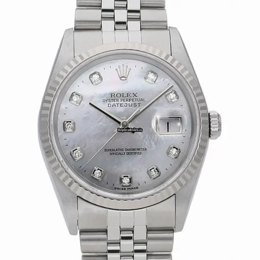 Trustworthy Knockoff Rolex Datejust 16234ng Caliber 3135 Automatic Movement 36mm Gold/steel Case Watch