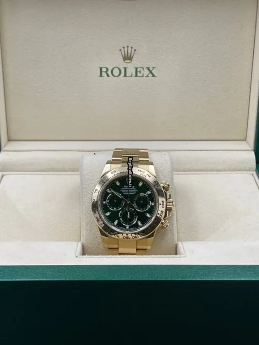 Epic Clone Rolex Daytona 116508 Caliber 4130 Automatic Movement 40mm Yellow Gold Case Mens/unisex Watch