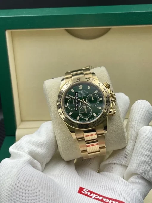 Epic Clone Rolex Daytona 116508 Caliber 4130 Automatic Movement 40mm Yellow Gold Case Mens/unisex Watch - Image 3