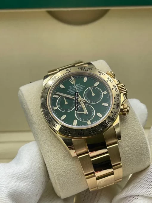 Epic Clone Rolex Daytona 116508 Caliber 4130 Automatic Movement 40mm Yellow Gold Case Mens/unisex Watch - Image 4