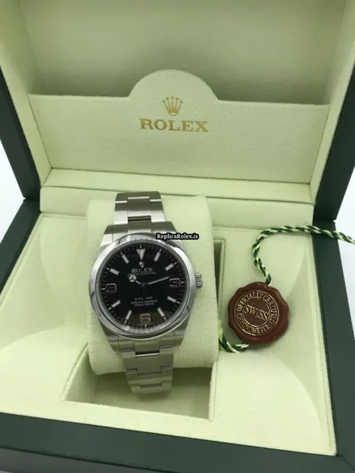 Distinctive Fake Rolex Explorer 214270 Caliber 3132 Automatic Movement 39mm Steel Case Mens/unisex Watch