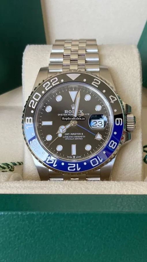 Affordable Replica Rolex Gmt-master II 126710blnr-0002 Caliber 3285 Automatic Movement 40mm Steel Case Mens/unisex Watch