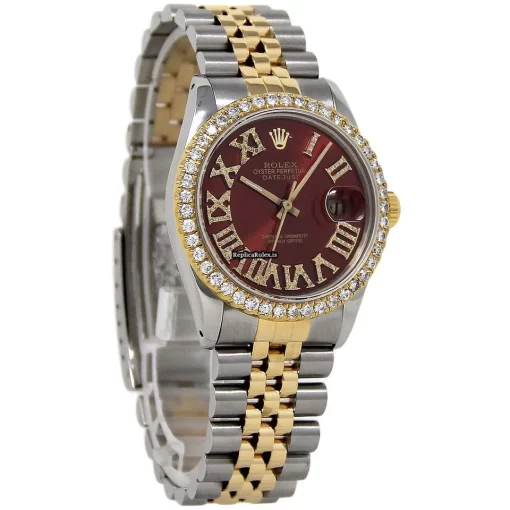 Neat Clone Rolex Datejust 16013 Automatic Movement 36mm Steel Case Mens/unisex Watch - Image 4