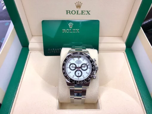 Trustworthy Fake Rolex Daytona 116500ln Caliber 4130 Automatic Movement 40mm Steel Case Mens/unisex Watch - Image 4