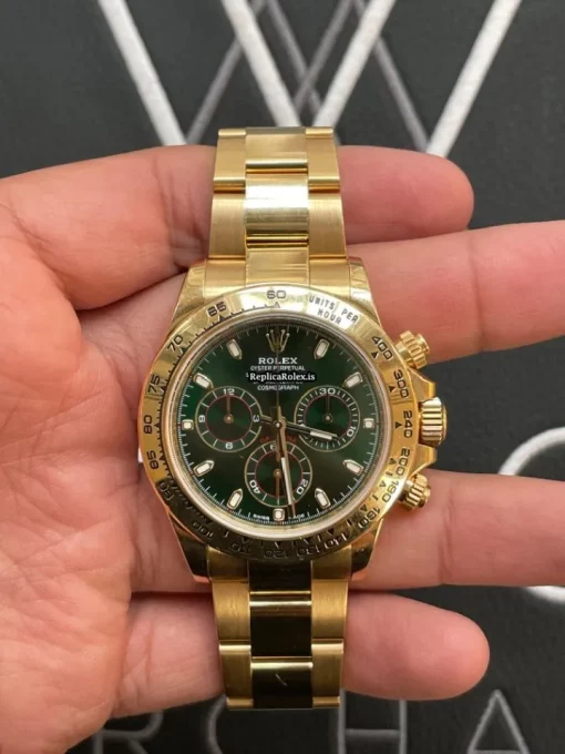 Fabulous Imitation Rolex Daytona 116508 Caliber 4130 Automatic Movement 40mm Yellow Gold Case Mens/unisex Watch