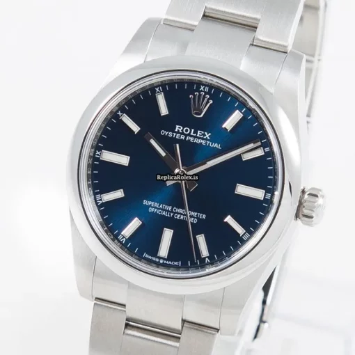 Well Made Replica Rolex Oyster Perpetual 34 124200 Caliber 3230 Automatic Movement 34mm Steel Case Mens/unisex Watch