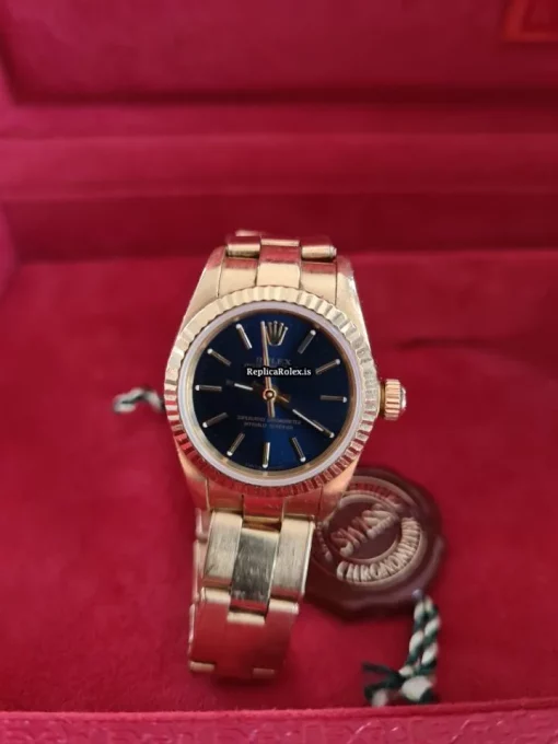 Popular Replica Rolex Oyster Perpetual 76198 Automatic Movement 24mm Womens Watch - Image 10