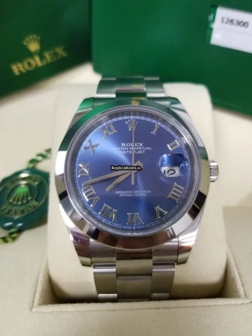 Lovely Replica Rolex Datejust 126300-0017 Automatic Movement 41mm Steel Case Mens/unisex Watch - Image 2